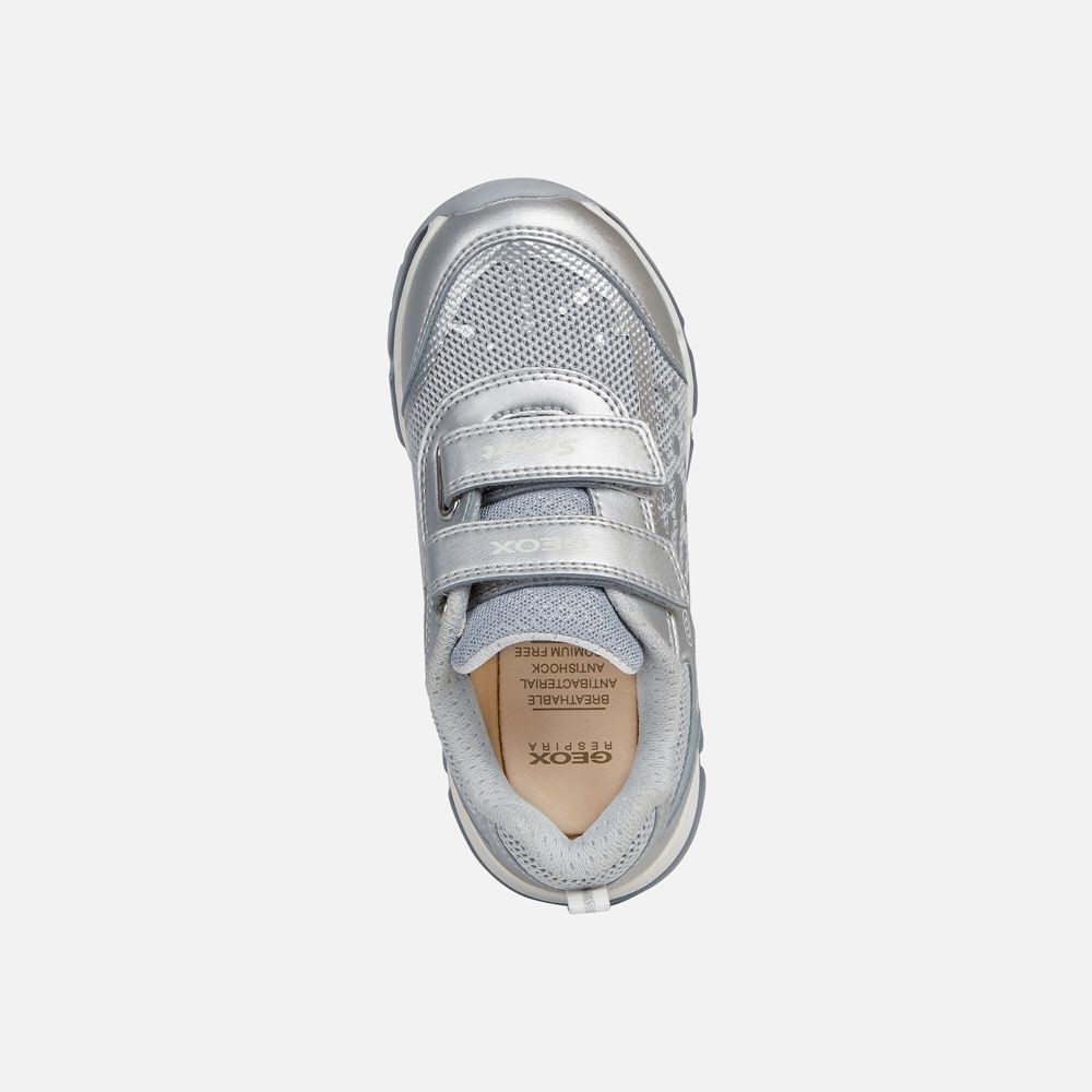 Geox Sneakers Silver Android - Geox Girls Shoes - ACDNHS250